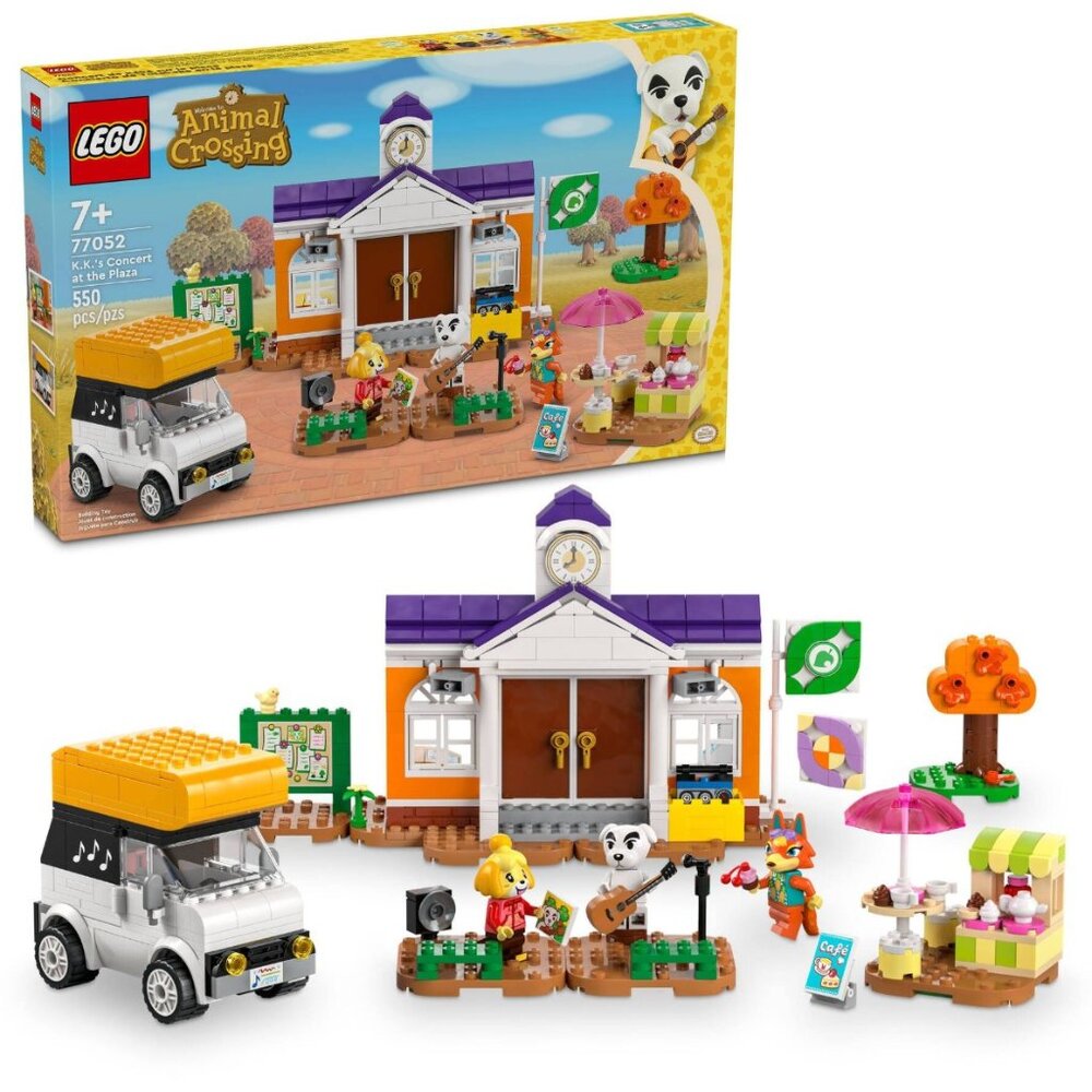 NEW Lego Animal Crossing K.K.'s Concert at the Plaza Set #77052 - 550 PIeces